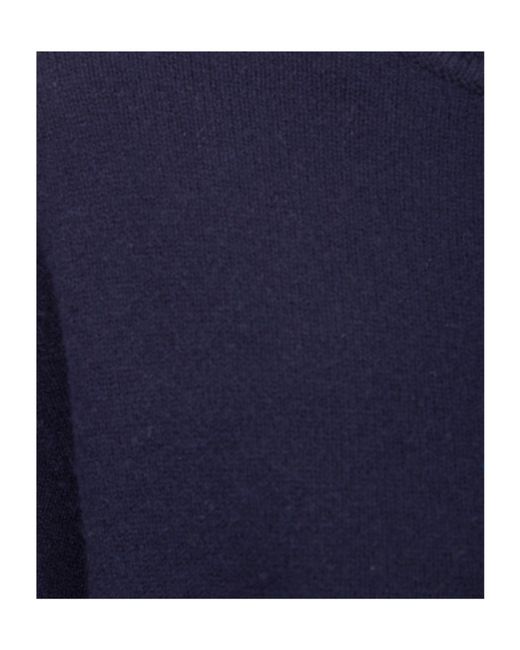 Extreme Cashmere Blue Scott Short-Sleeve Knitted Top