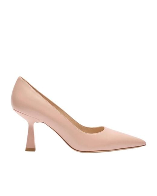 Stuart Weitzman Pink Stuart Sculpt 75
