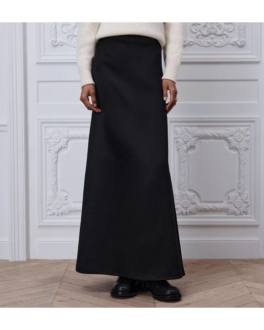 Dior Black Long Skirt