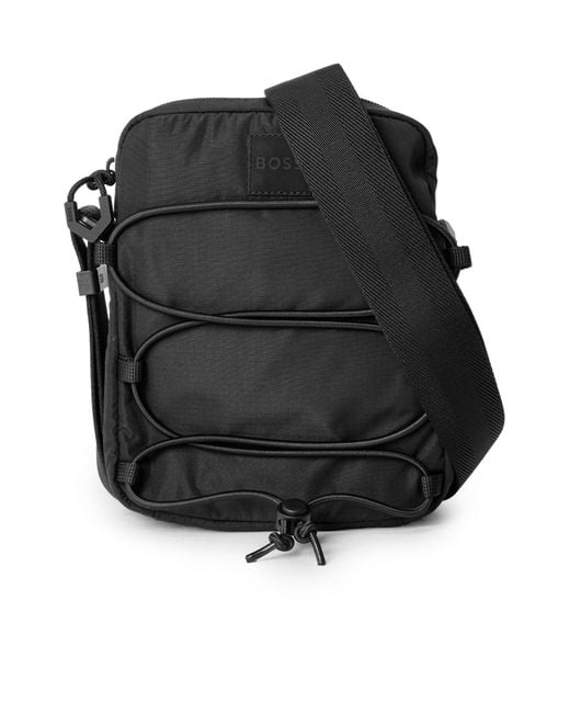 Boss Black Simple Crossbody Bag for men