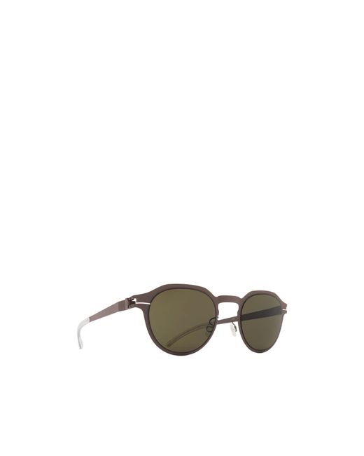 Mykita Metallic Round-Framed Sunglasses