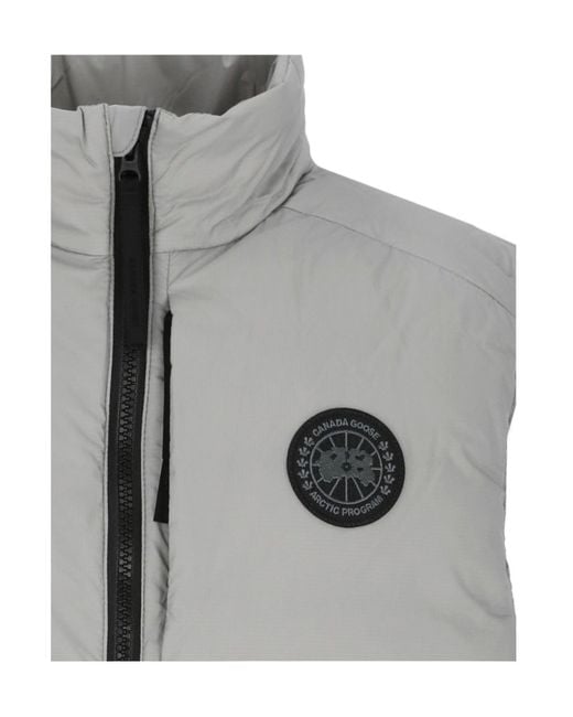 Canada Goose Gray Lodge Vest Disc for men