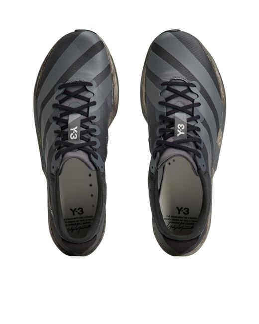 Y-3 Black Adios 9 Trainers for men