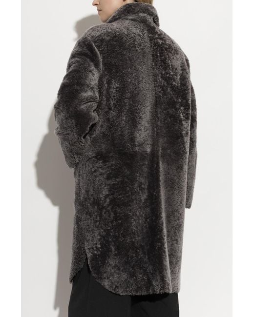 Arma Black Reversible Coat