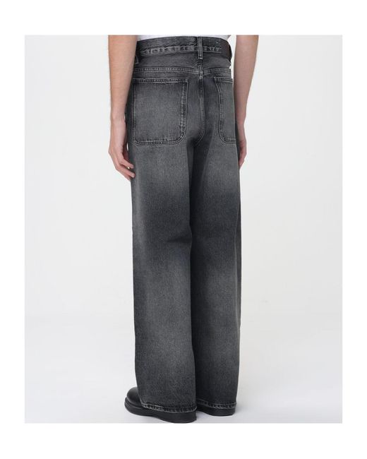 sunflower Gray Belt Loop Jeans for men