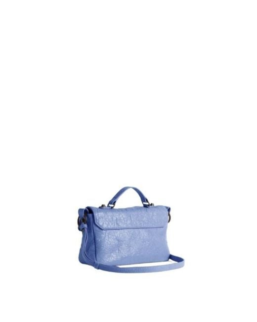Balenciaga Blue 'Le City' Dwarf Bag