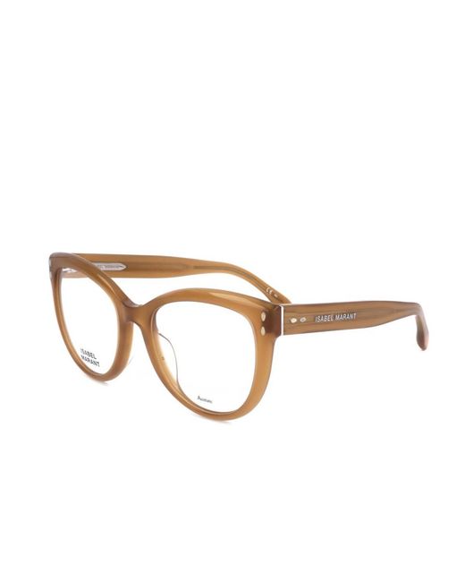Isabel Marant Metallic Cat-Eye Frame Sunglasses