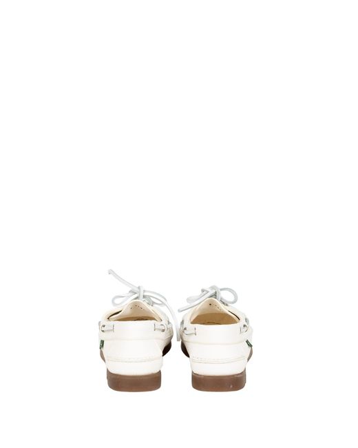 Paraboot White Barth Derby Shoes