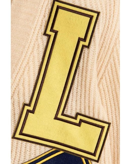 LC23 Natural V-Neck Long-Sleeved Sweater for men