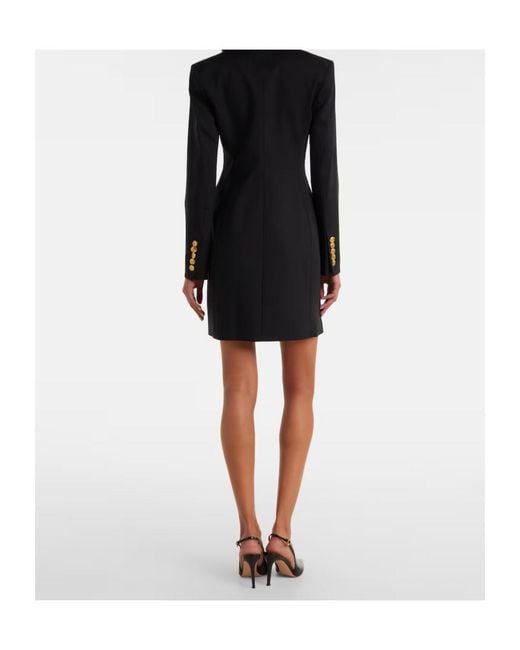 Veronica Beard Black Wool Blazer Dress