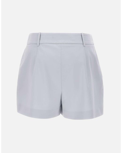 Eleventy Blue Pleated Tailored Shorts