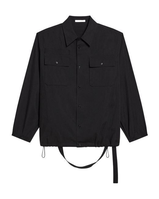 Helmut Lang Black Uniform Shirt for men