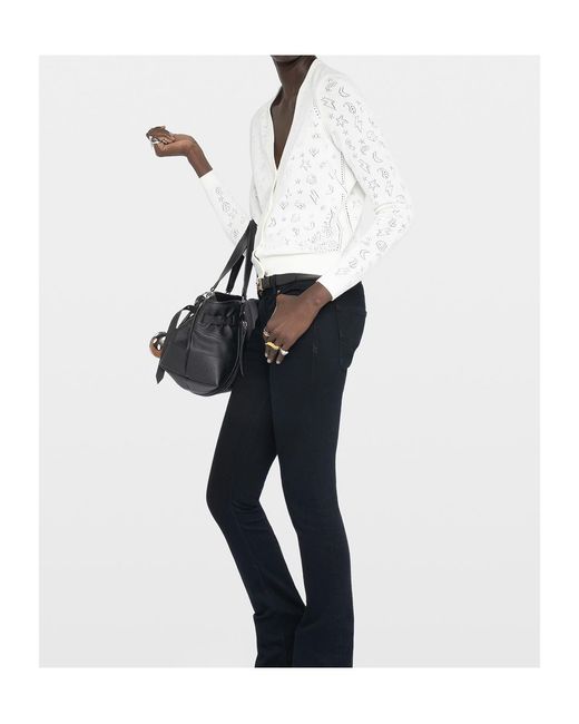 Zadig & Voltaire White Cardigan Manala