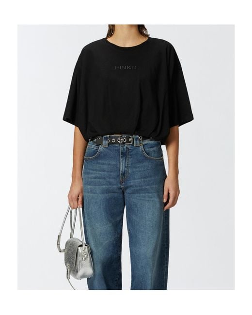 Pinko Blue Targa T-Shirt