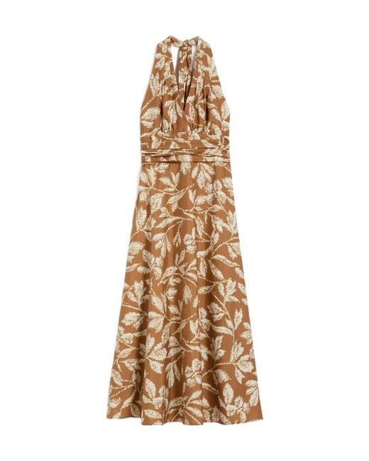 Max Mara Metallic Long Dress