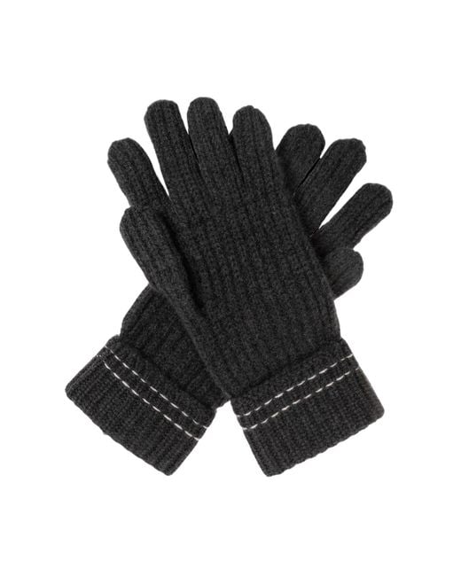 Eleventy Black Fingered Gloves for men