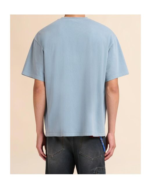 Marni Blue Chest Pocket T-Shirt for men