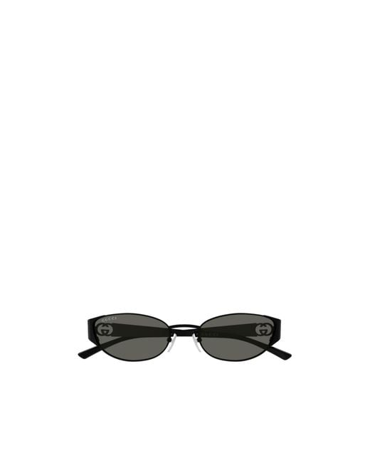 Gucci White Logo Sunglasses