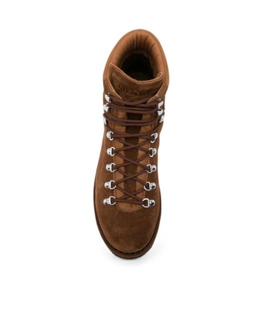 Diemme Brown Lace-Up Ankle Boots for men