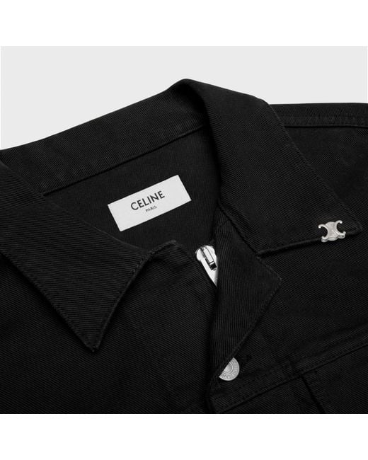 Céline Blue Trucker Jacket for men