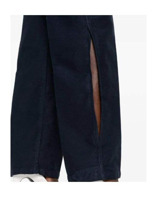 Victoria Beckham Blue Julia Straight-Leg Jeans