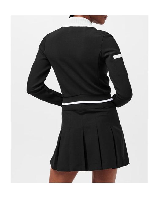 Casablanca Black Zipper Long-Sleeve Casual Jacket