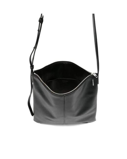 Jil Sander Black Linea Crossbody Shoulder Bag