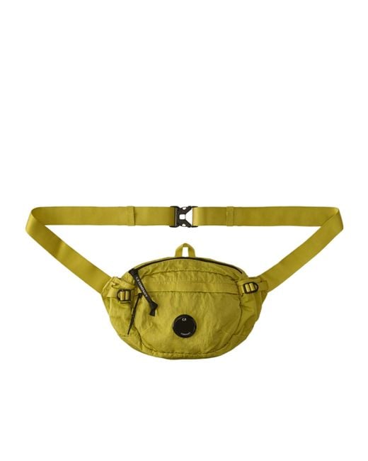 C P Company Yellow Lens Detailed Belt Bag for men