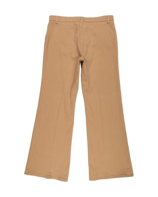 Burberry Natural Loose Trousers