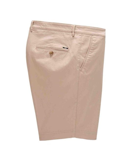 Boss Natural Button Shorts for men