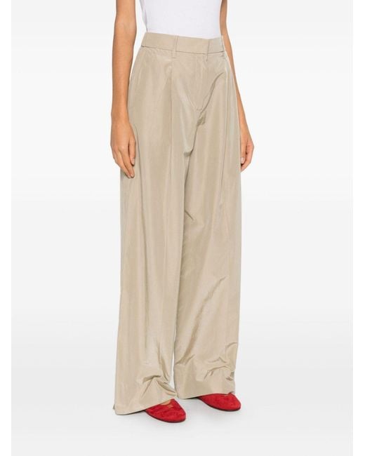 Forte_forte Natural Pleated Trousers