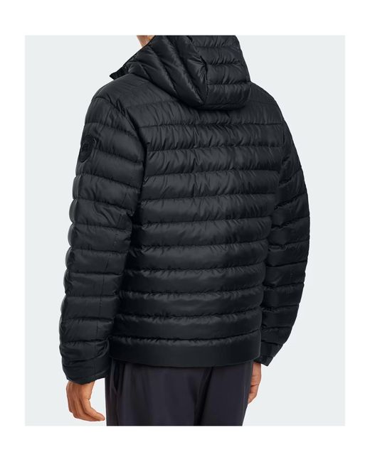 Canada Goose Blue Stratus Tonal Label Hooded Jacket for men