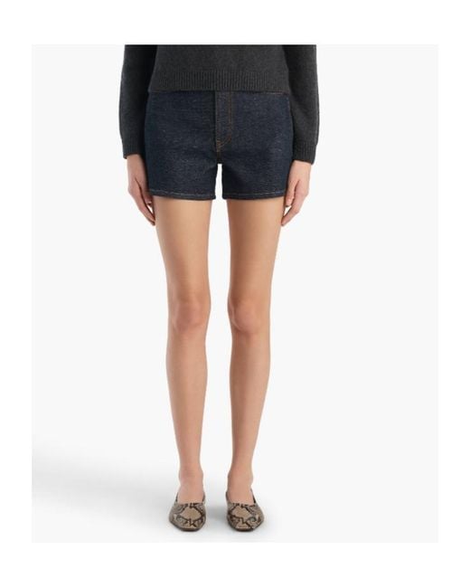 Khaite Blue Danya Short