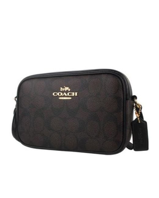 COACH Black Mini Jamie Camera Cross-Body Bag