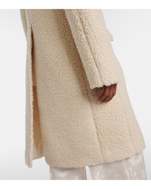 Gabriela Hearst Natural Long-Sleeved Coat