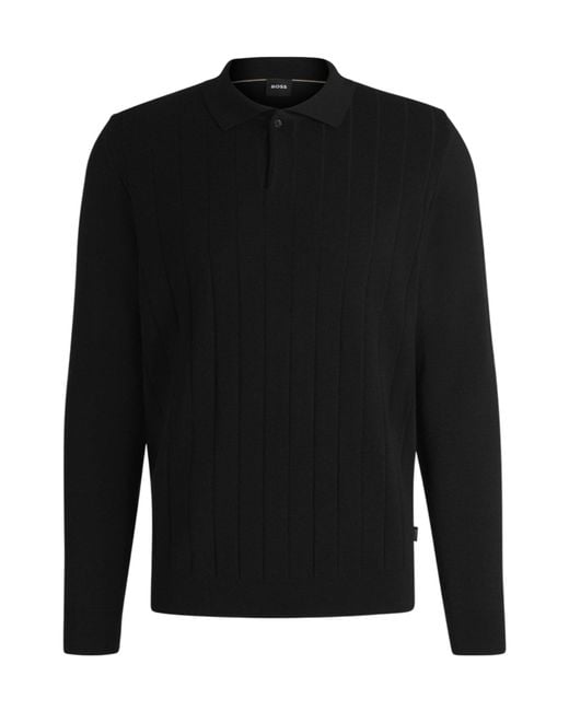 Boss Black Retro Knitted Sweater for men