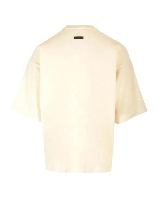 Fear Of God Natural Elongated Sleeved Crewneck T-Shirt for men