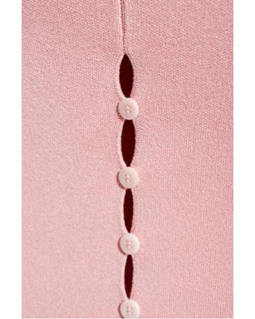 Jacquemus Pink The Sera Knit Dress