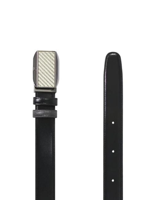 Dunhill Black Logo Belt for men