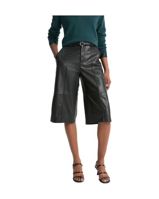Vince Black Belt-Loop Shorts