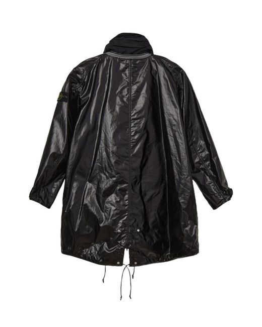 Stone Island Black Long Sleeve Casual Jacket for men