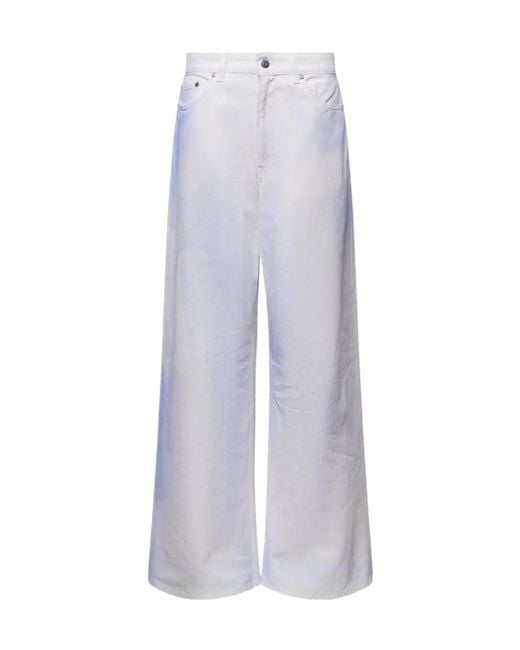 Stella McCartney White Belt Loop Jeans