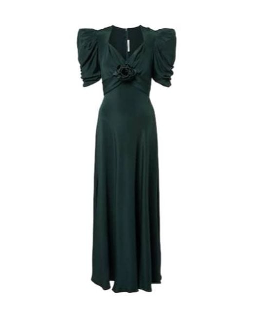 Rodarte Black Silk Charmeuse Cocktail Dress