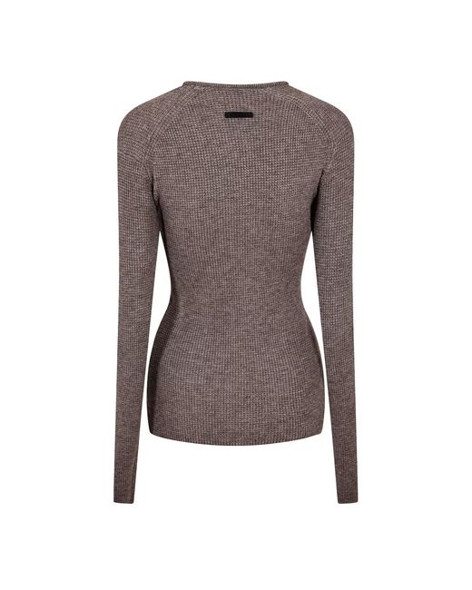 Fear Of God Brown Long Sleeve T-Shirt