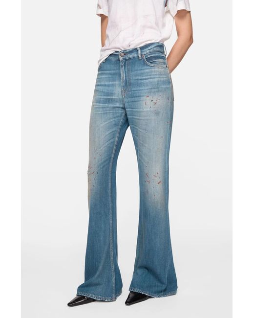 Acne Blue 2025F Fitted Jeans