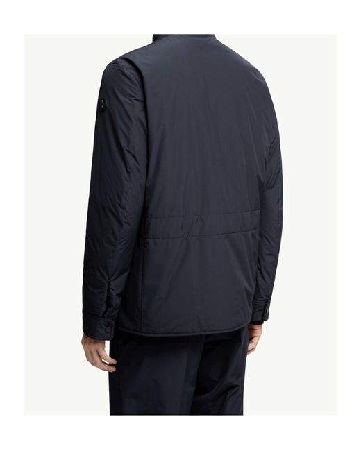 Moncler Blue Brieuc Water-Repellent Jacket for men