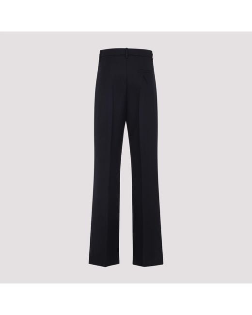 Prada Blue Wool Pants