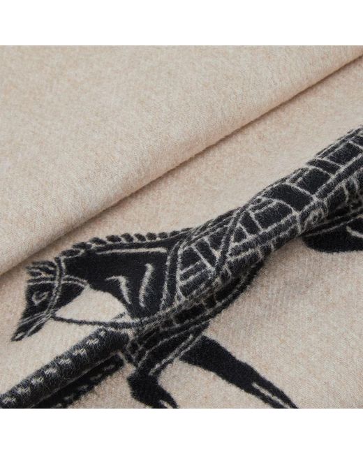 Fendi White Selleria Scarf
