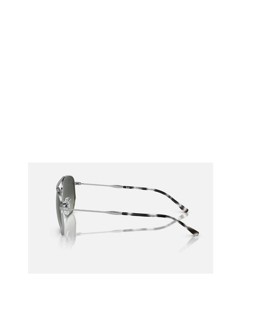 Ray-Ban Green Irregular Frame Sunglasses for men