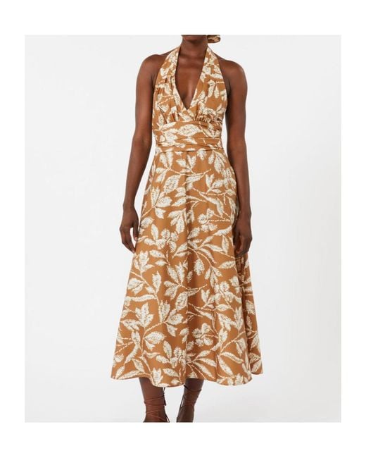 Max Mara Metallic Long Dress